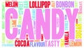 Candy Word Cloud