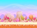 Candyland illustration Royalty Free Stock Photo