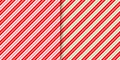 Cane candy seamless pattern. Vector red green illustration Royalty Free Stock Photo