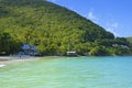 Cane Garden Bay beach in Tortola, Caribbean Royalty Free Stock Photo