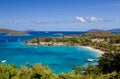 Caneel Bay on St John Royalty Free Stock Photo