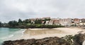 CaneliÃÂ±as beach in the Rias Baixas in Pontevedra Royalty Free Stock Photo