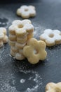 Canestrelli, Italian Shortbread Cookies Royalty Free Stock Photo