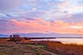 Canet Saint Nazaire lake near Canet plage, Perpignan, France