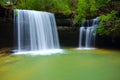 Caney Creek Waterfall Royalty Free Stock Photo