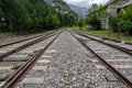 Canfranc railway station, Huesca, Spain Royalty Free Stock Photo