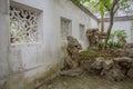 Perforated garden windows, Suzhou gardens, China Royalty Free Stock Photo