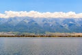 Cangshan Mountain and Erhai Lake Royalty Free Stock Photo