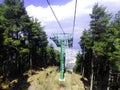 Cangshan Mountains cable Royalty Free Stock Photo