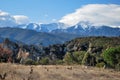 The Canigou in Pyrenees during winter Royalty Free Stock Photo