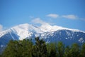 Canigou during winter Royalty Free Stock Photo