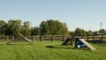 Dog Agility Equipment Royalty Free Stock Photo