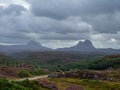 Canisp & Suilven. Sutherland in the Scottish Highlands