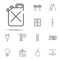 canister with liquid icon. construction icons universal set for web and mobile Royalty Free Stock Photo