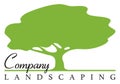 Green tree logo for a landscaping or an arborist tree service company