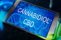 Cannabidiol (CBD) Royalty Free Stock Photo