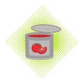 Canned food icon