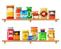 Canned food set