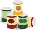 Canned Goods Royalty Free Stock Photo