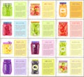 Canned and Pickled Fruit and Vegetable Poster