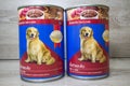 Canned of Smartheart Dog food