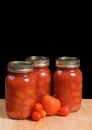 Canned Tomatoes Royalty Free Stock Photo