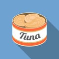 Canned tuna Royalty Free Stock Photo