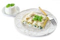 Cannelloni with ricotta and spinach