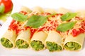 Cannelloni with spinach