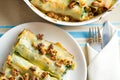 Cannelloni with spinach