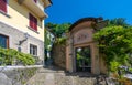 Cannero Riviera, Lake Maggiore. Narrow streets in the old town. Piedmont, Italian Lakes, Italy, Europe Royalty Free Stock Photo