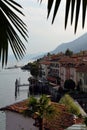 Cannero Riviera town at Lake - lago - Maggiore, Italy Royalty Free Stock Photo