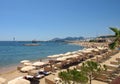 Cannes - Beach Royalty Free Stock Photo