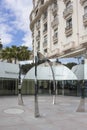 Mirror sculpture on Cannes croisette