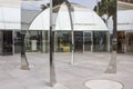 Mirror sculpture on Cannes croisette