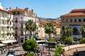 Beautiful and Exotic Architecture Of Historic Houses Downtown City Of Cannes