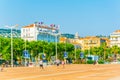 CANNES, FRANCE, JUNE 12, 2017: People are strolling through port in Cannes, France Royalty Free Stock Photo