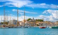 Cannes, France Le Vieux Port of Cannes. Cannes yachting festival Royalty Free Stock Photo