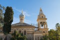 Cannes, France - 11 march, 2023: Michael the Archangel Church during renovation Royalty Free Stock Photo