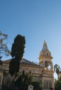 Cannes, France - 11 march, 2023: Michael the Archangel Church during renovation Royalty Free Stock Photo