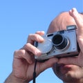 Man taking pictures