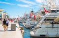 Cannes, France Le Vieux Port of Cannes. Cannes yachting festival Royalty Free Stock Photo