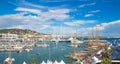 Cannes, France Le Vieux Port of Cannes. Cannes yachting festival Royalty Free Stock Photo