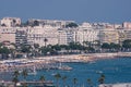 Cannes and La Croisette Royalty Free Stock Photo