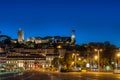 Cannes by night.