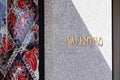 Valentino store in Cannes France Fashion Group logo brand and text sign Italian consortium