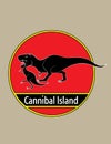 Cannibal island Royalty Free Stock Photo