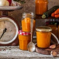 Canning Vegetable Spread Ikra Royalty Free Stock Photo