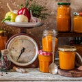 Canning Vegetable Spread Ikra Royalty Free Stock Photo