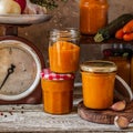 Canning Vegetable Spread Ikra Royalty Free Stock Photo